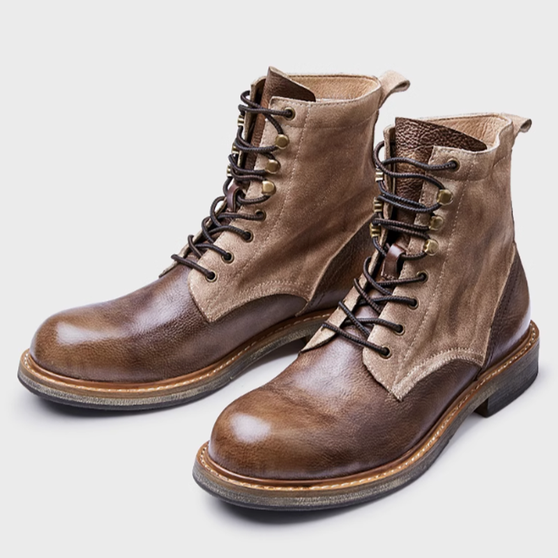 Lace-up work boots V0023