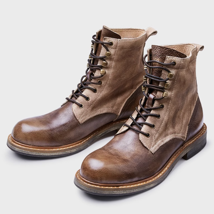 Lace-up work boots V0023