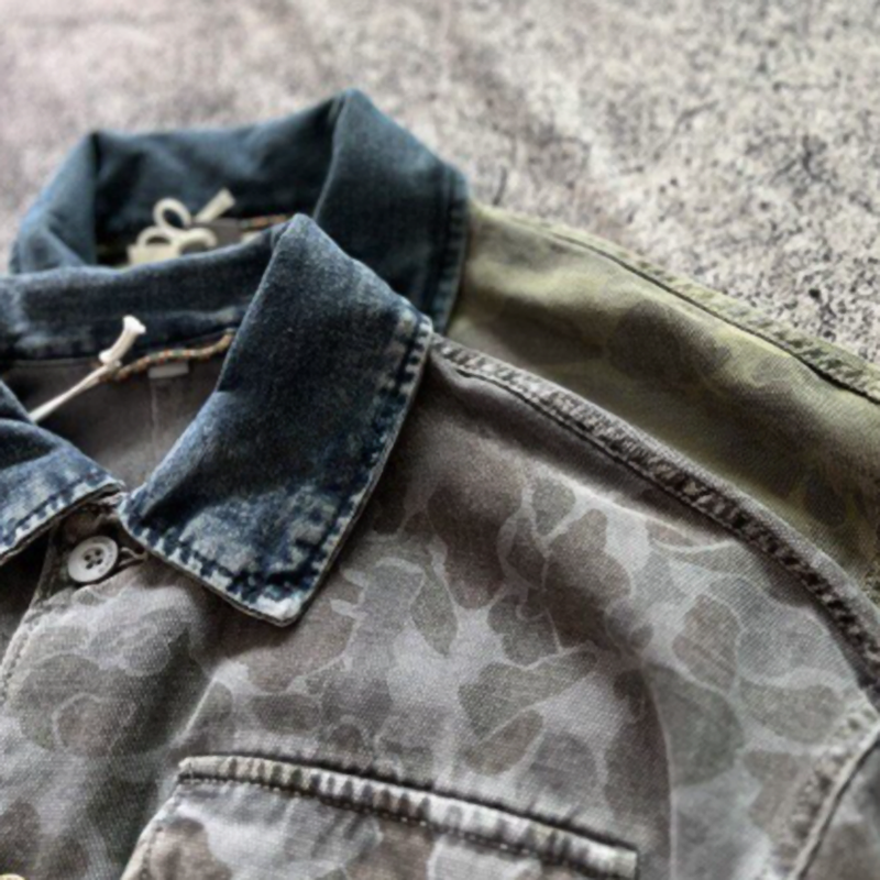 Vintage Camouflage Work Jacket V0923