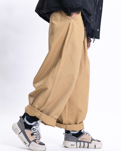 Casual wide leg pants V0107