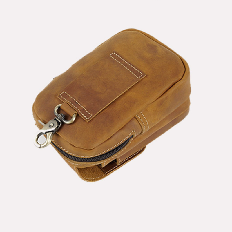 Leather Waist Pack Bag V0962