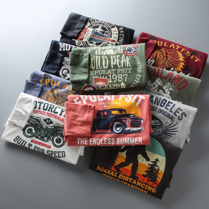 Casual Printed Long Sleeve T-Shirt V0932