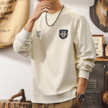 American College Twill Sweatshirt V0255