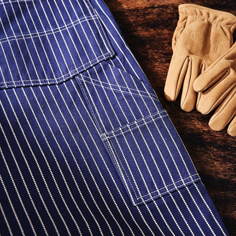 Hickory Stripe Painter Pants V1045