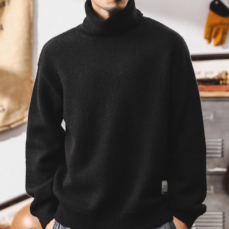 Heavyweight turtleneck knit V0310