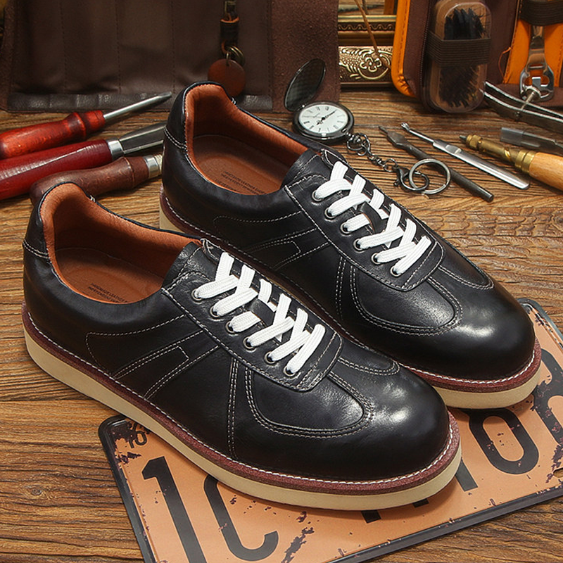 Classic Craft Leather Derby Shoes V1034