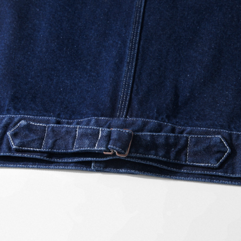 Hickory Striped Denim Jacket V1046