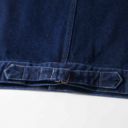 Hickory Striped Denim Jacket V1046
