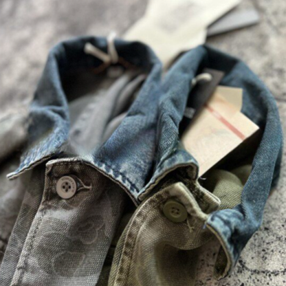 Vintage Camouflage Work Jacket V0923