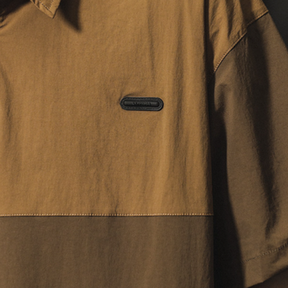 Quick-Dry Color Blocks Shirt V0970