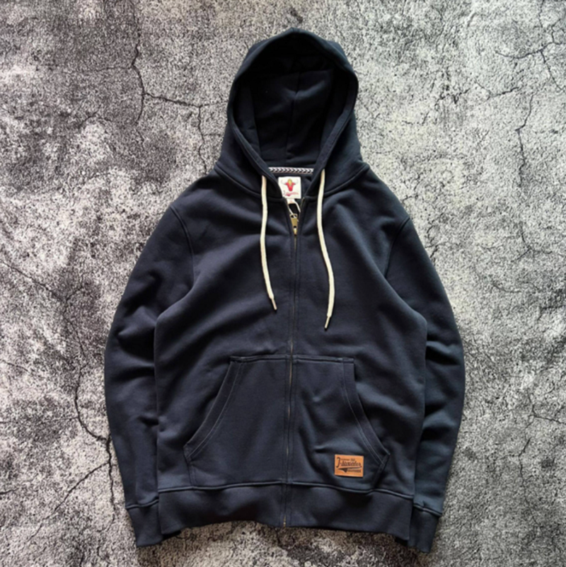 Lightweight Fleece Zip Hoodie V0921