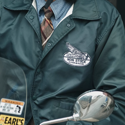 Riding Waterproof Coach Jacket V0491
