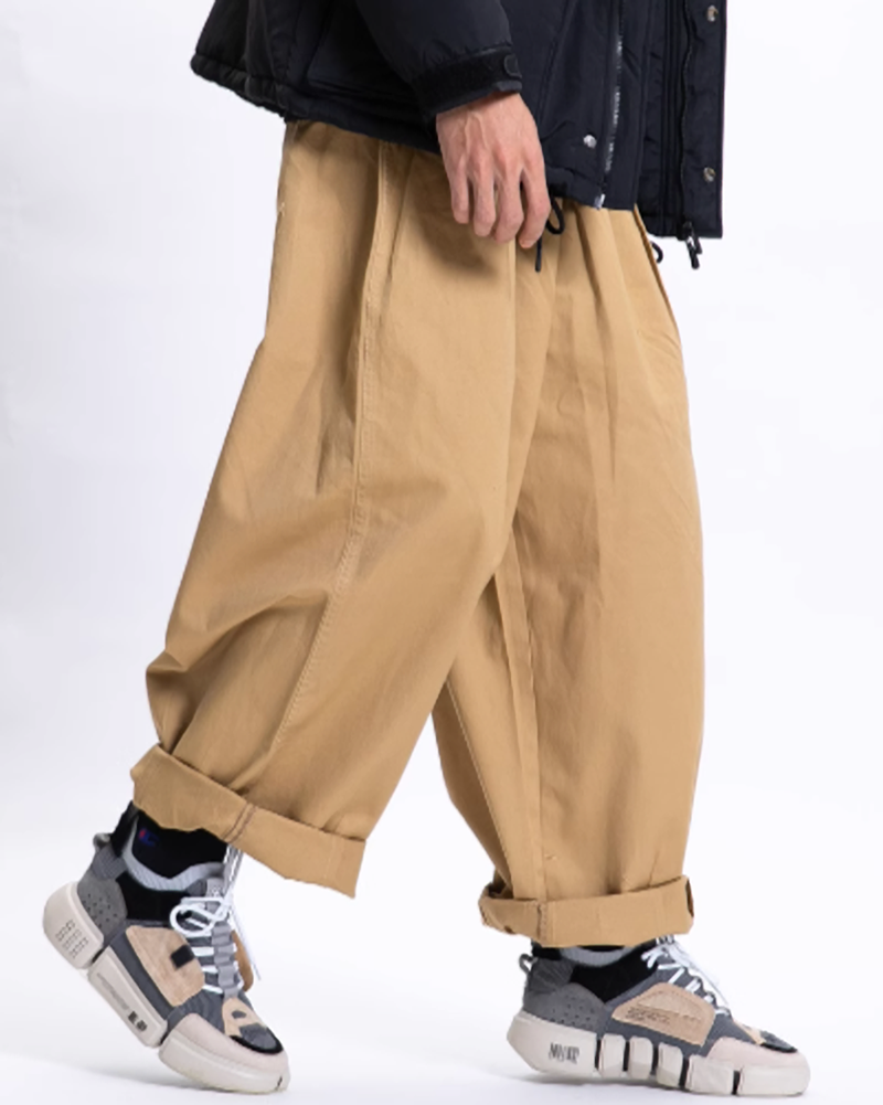 Casual wide leg pants V0107