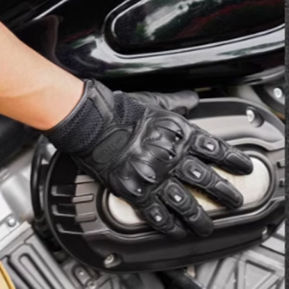 Mesh gloves with protectors V0128