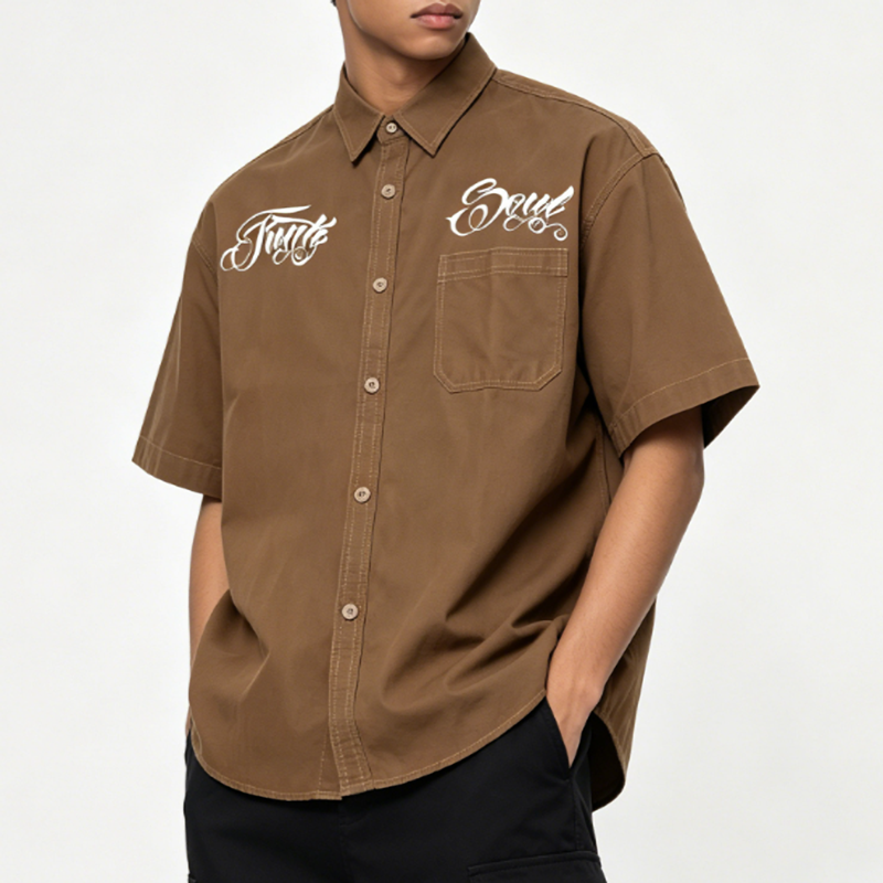 Chicano Popping Work Shirt V0774