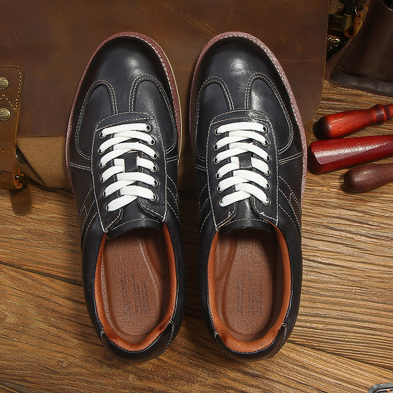Classic Craft Leather Derby Shoes V1034