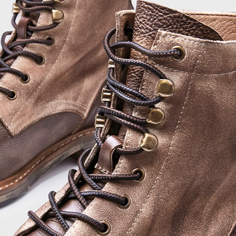 Lace-up work boots V0023