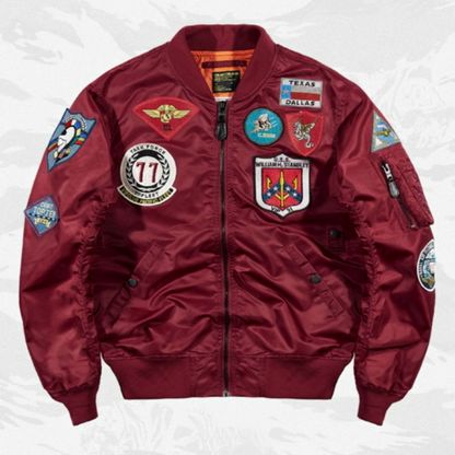 Retro patch NA-1 jacket V0151