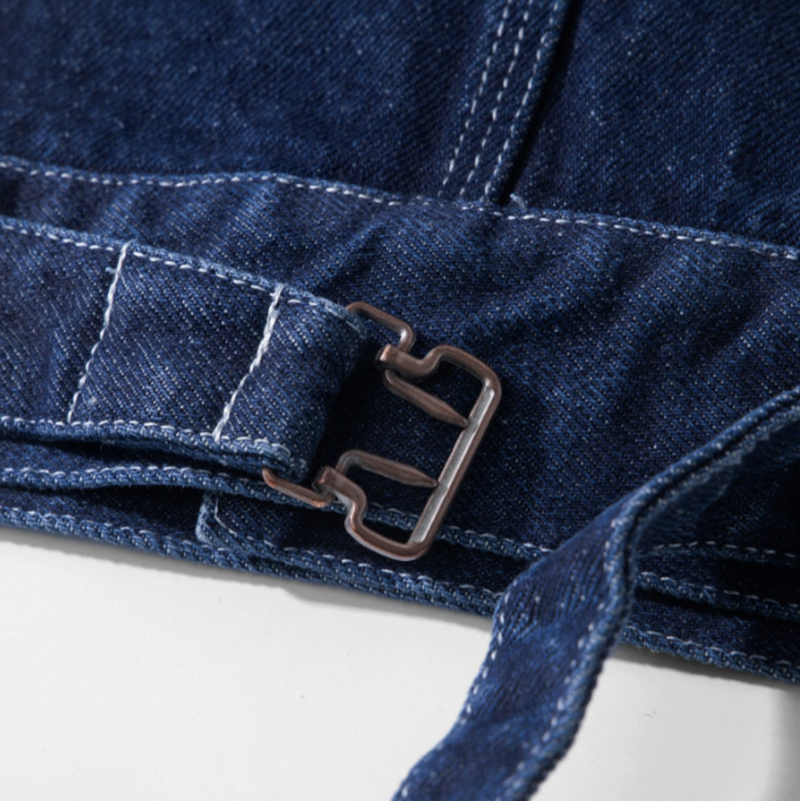 Hickory Striped Denim Jacket V1046