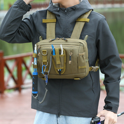 Tactical Fishing Chest Bag V0999