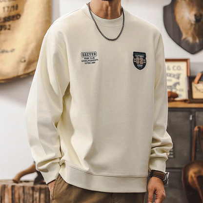 American College Twill Sweatshirt V0255