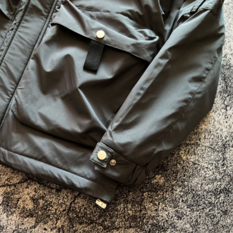 Retro Hooded Down Jacket V0861