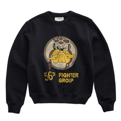 Heavyweight vintage sweatshirt pullover V0163