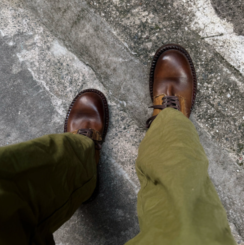 Retro Hiking Martin Boots V0869