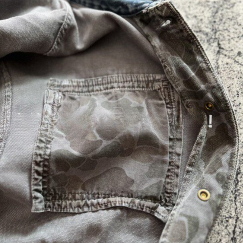 Vintage Camouflage Work Jacket V0923