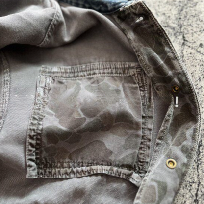 Vintage Camouflage Work Jacket V0923