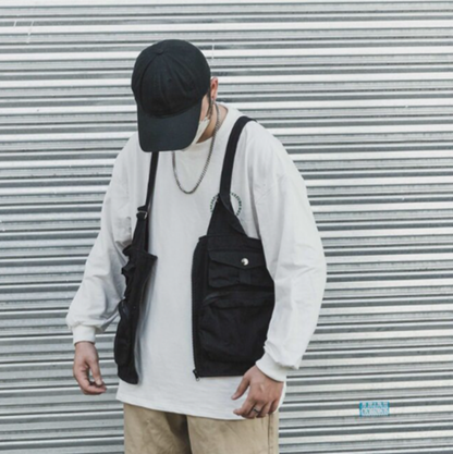 Retro Multi-Pocket Vest V0957
