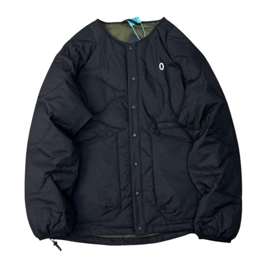 Quilted water-repellent down jacket V0400