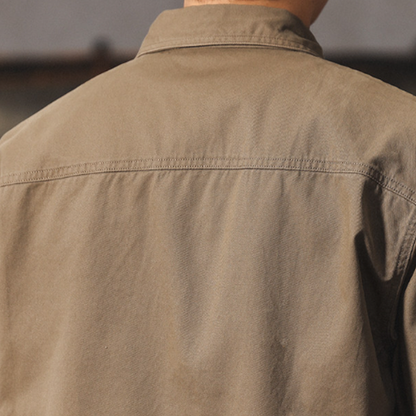 Vintage Cotton Work Shirt V0971
