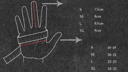 Wool ＆ Leather Touchscreen Biker Gloves V0799