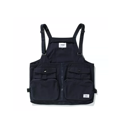 Retro Multi-Pocket Vest V0957