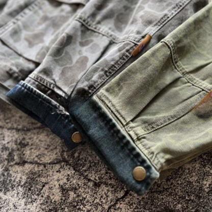 Vintage Camouflage Work Jacket V0923