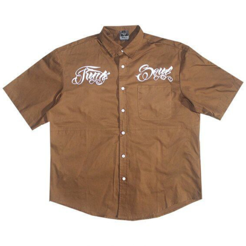 Chicano Popping Work Shirt V0774