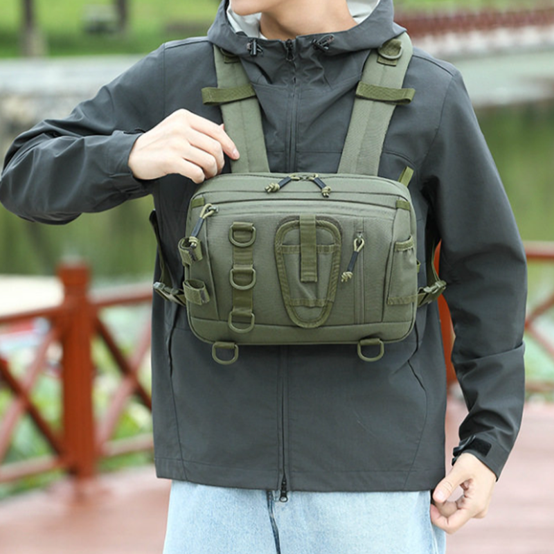 Tactical Fishing Chest Bag V0999