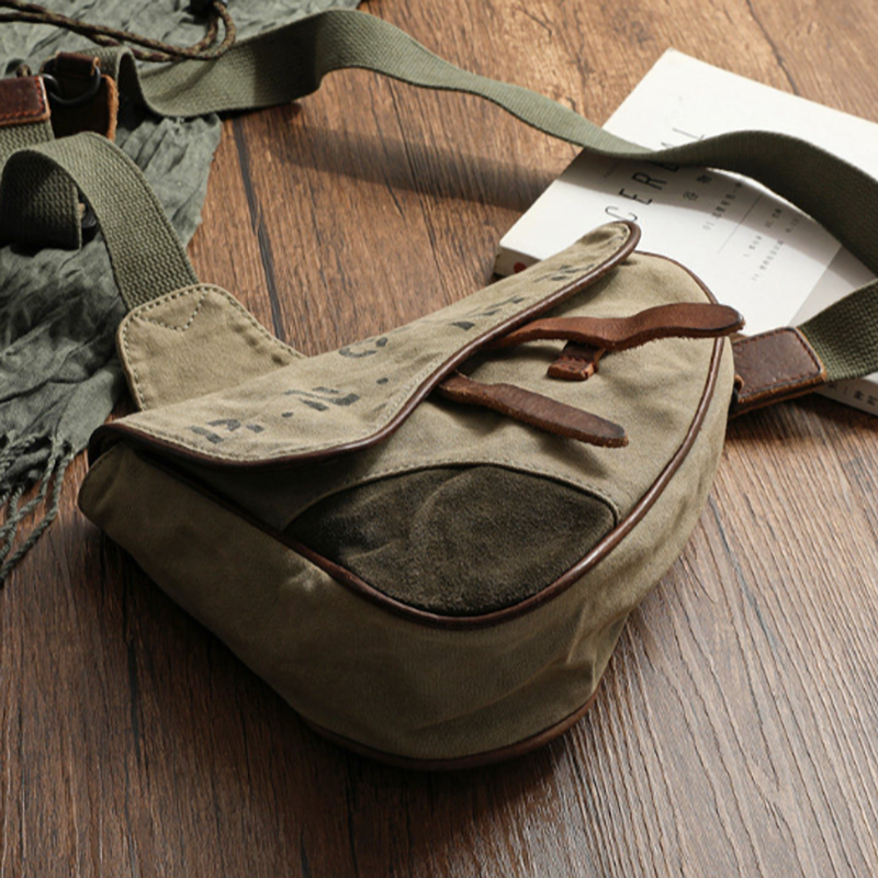 Vintage Military Chest Bag V1010