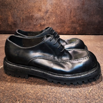 Luxury Leather Derby Shoes V0871