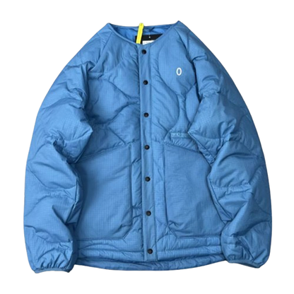 Quilted water-repellent down jacket V0400