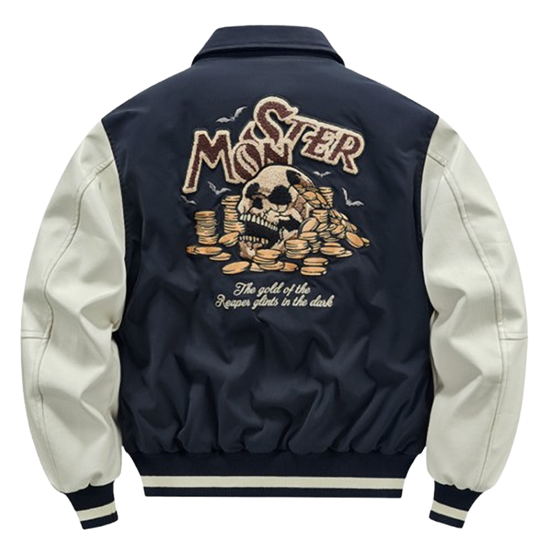 Skull Monster Reversible Jacket V0315