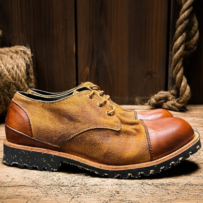 Retro British Leather Shoes V0907