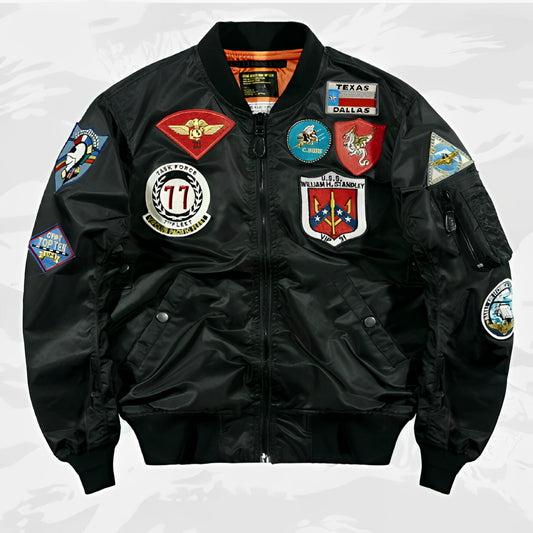 Retro patch NA-1 jacket V0151