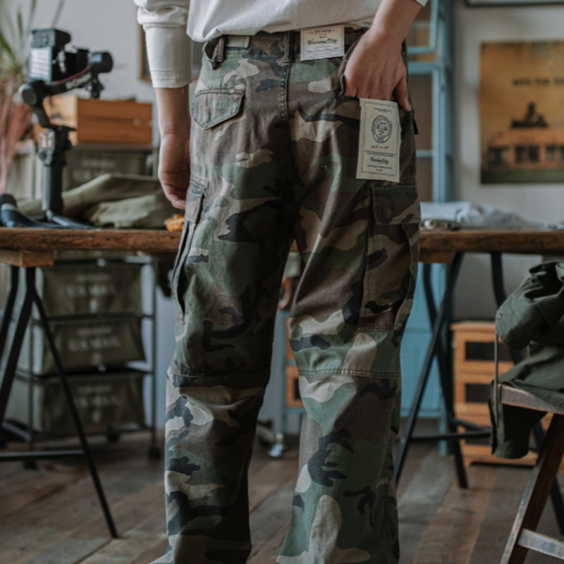 Vintage Military Cargo Pants V0850