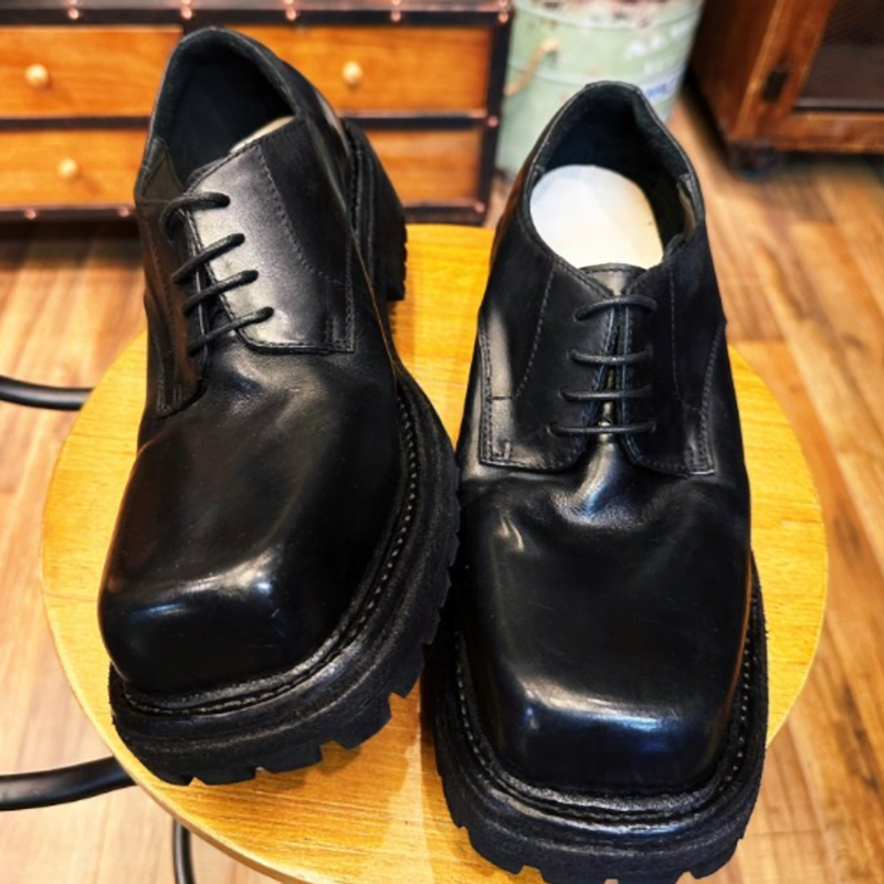 Handmade Leather Derby Shoes V0870