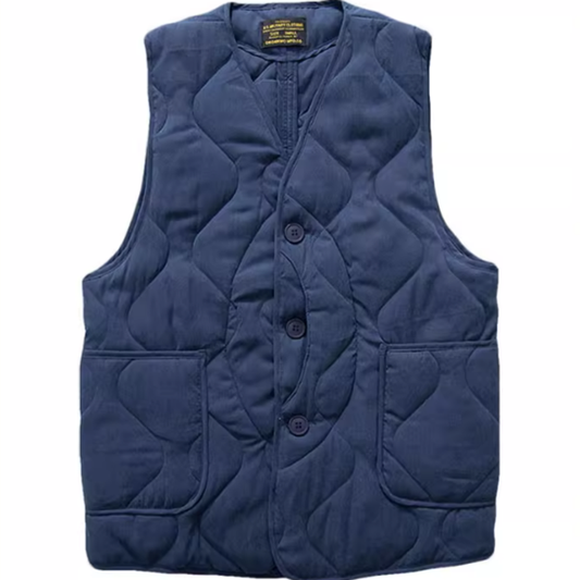 American Retro Quilted Vest V0170