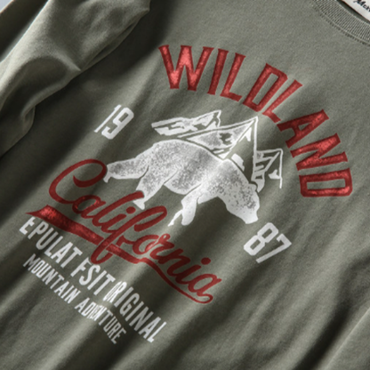 Casual Printed Long Sleeve T-Shirt V0932