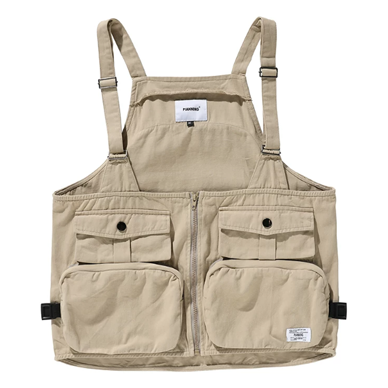 Retro Multi-Pocket Vest V0957