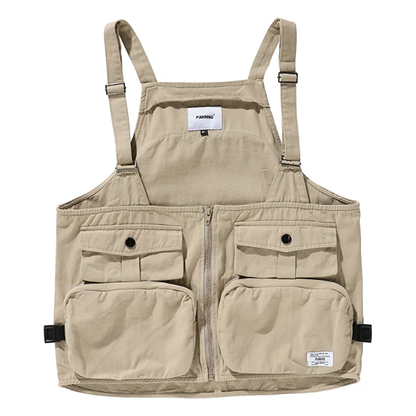 Retro Multi-Pocket Vest V0957